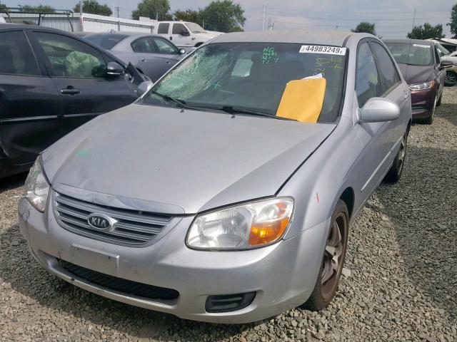 KNAFE122875446939 - 2007 KIA SPECTRA EX SILVER photo 2