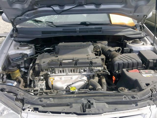 KNAFE122875446939 - 2007 KIA SPECTRA EX SILVER photo 7