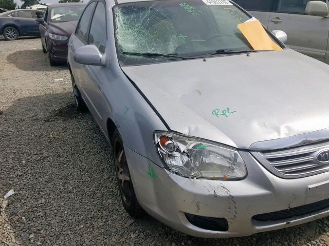 KNAFE122875446939 - 2007 KIA SPECTRA EX SILVER photo 9