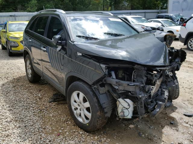 5XYKT3A18BG109599 - 2011 KIA SORENTO BA GREEN photo 1