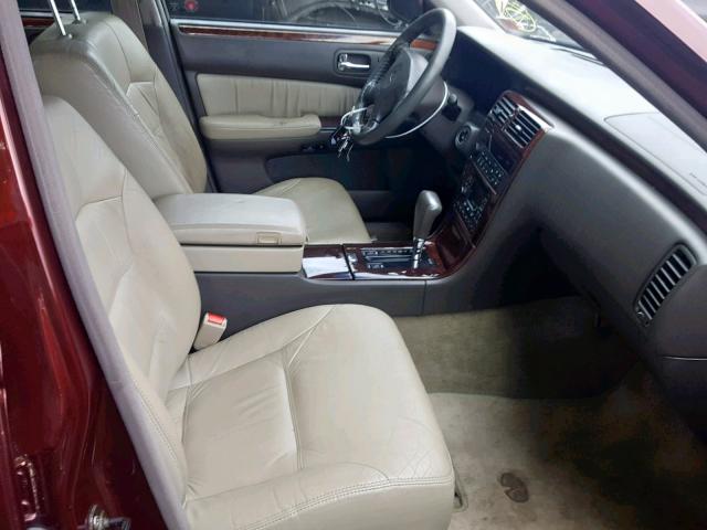 JNKBY31A8VM304069 - 1997 INFINITI Q45 BASE BURGUNDY photo 5