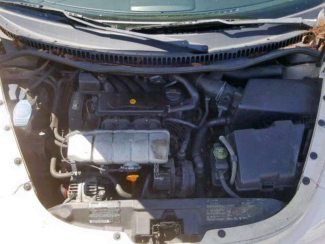 3VWCK21Y33M318703 - 2003 VOLKSWAGEN NEW BEETLE კრემისფერი ფოტო 7