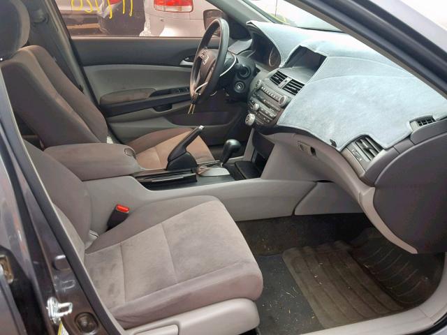 1HGCP26479A169357 - 2009 HONDA ACCORD LXP GRAY photo 5