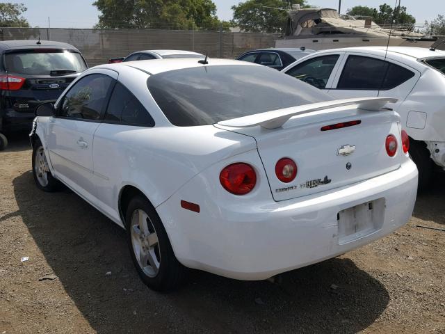 1G1AT18H797203640 - 2009 CHEVROLET COBALT LT WHITE photo 3