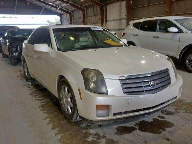 1G6DP567450183248 - 2005 CADILLAC CTS HI FEA WHITE photo 1