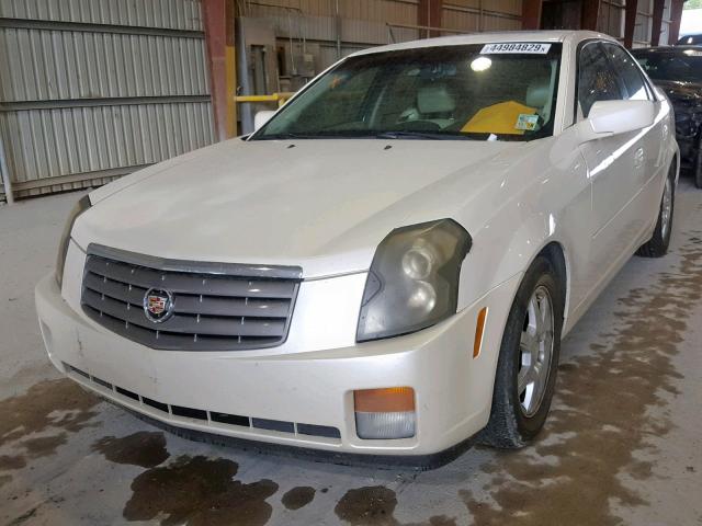 1G6DP567450183248 - 2005 CADILLAC CTS HI FEA WHITE photo 2