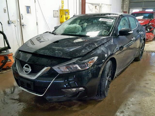 1N4AA6AP8HC437941 - 2017 NISSAN MAXIMA 3.5 BLACK photo 2