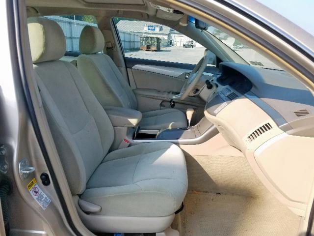 4T1BK36B76U100431 - 2006 TOYOTA AVALON XL BEIGE photo 5