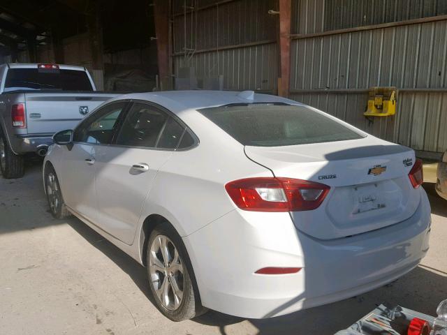 1G1BF5SM3H7139796 - 2017 CHEVROLET CRUZE PREM WHITE photo 3