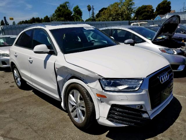 WA1BCCFS3JR028182 - 2018 AUDI Q3 PREMIUM WHITE photo 1