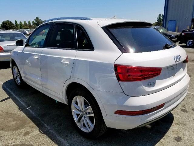 WA1BCCFS3JR028182 - 2018 AUDI Q3 PREMIUM WHITE photo 3