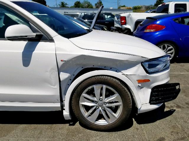 WA1BCCFS3JR028182 - 2018 AUDI Q3 PREMIUM WHITE photo 9