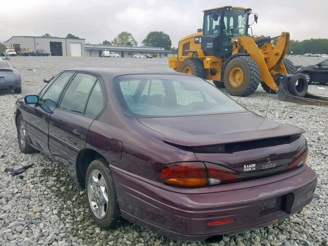 1G2HZ5213XH215576 - 1999 PONTIAC BONNEVILLE PURPLE photo 3