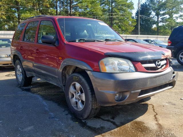 4F2CZ06184KM03950 - 2004 MAZDA TRIBUTE ES 红色 照片 1