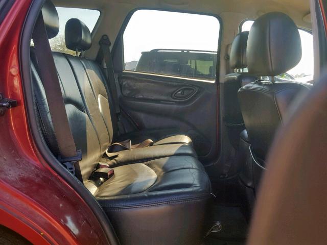 4F2CZ06184KM03950 - 2004 MAZDA TRIBUTE ES 红色 照片 6