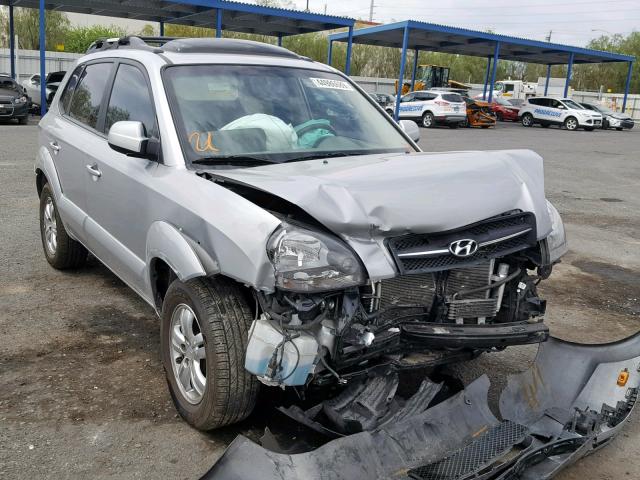 KM8JN12D57U635158 - 2007 HYUNDAI TUCSON SE SILVER photo 1