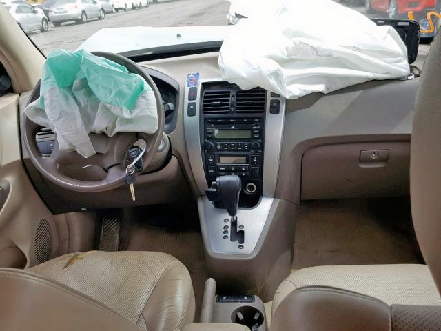 KM8JN12D57U635158 - 2007 HYUNDAI TUCSON SE SILVER photo 9