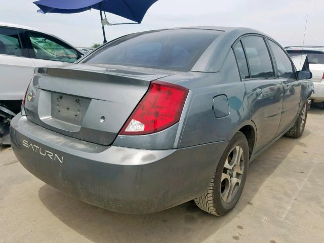 1G8AL52F35Z130815 - 2005 SATURN ION LEVEL GRAY photo 4