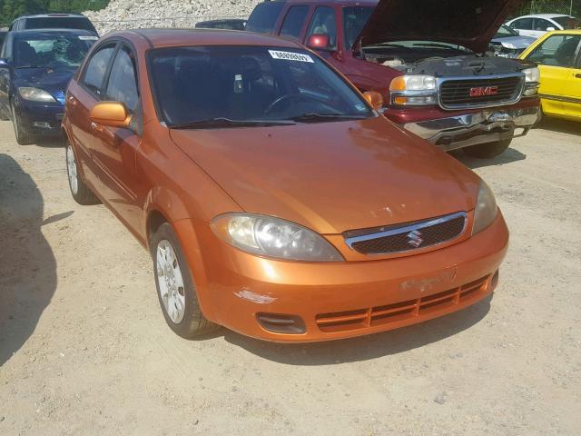 KL5JD66Z67K526252 - 2007 SUZUKI RENO ORANGE photo 1