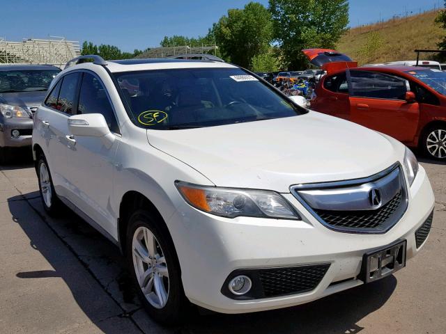 5J8TB4H56DL022654 - 2013 ACURA RDX TECHNO WHITE photo 1