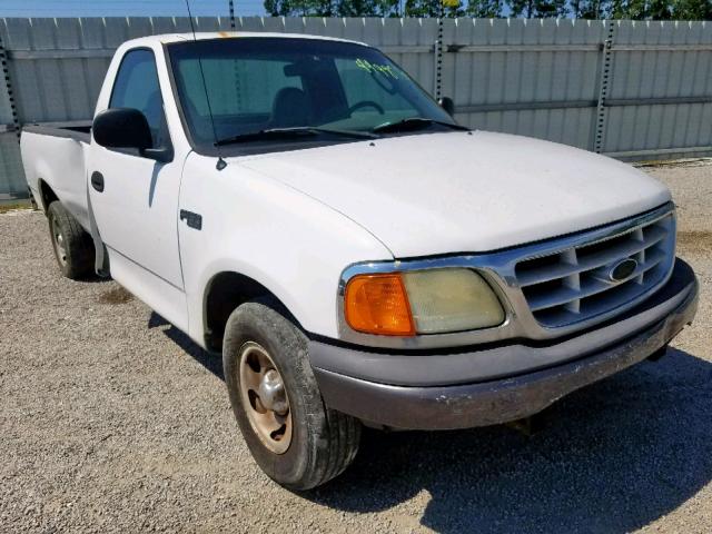 2FTRF17294CA53636 - 2004 FORD F-150 HERI WHITE photo 1