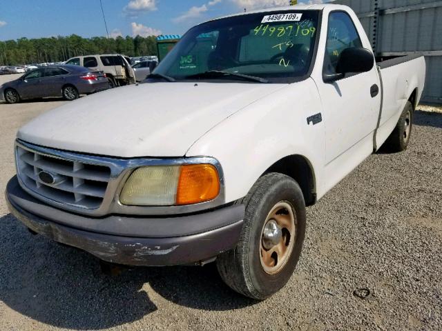 2FTRF17294CA53636 - 2004 FORD F-150 HERI WHITE photo 2