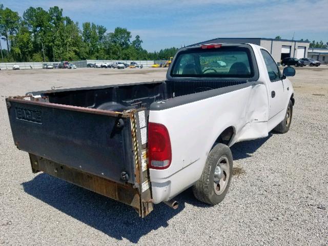 2FTRF17294CA53636 - 2004 FORD F-150 HERI WHITE photo 4