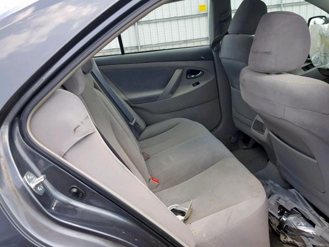 4T1BK46KX8U067143 - 2008 TOYOTA CAMRY LE GRAY photo 6