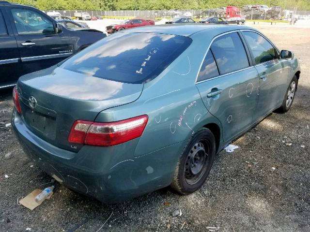 4T1BE46KX7U535510 - 2007 TOYOTA CAMRY NEW TEAL photo 4