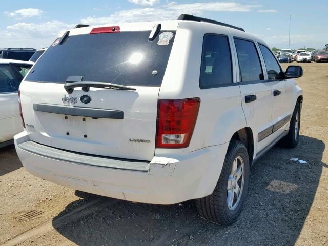 1J4GR48K25C589506 - 2005 JEEP GRAND CHER WHITE photo 4