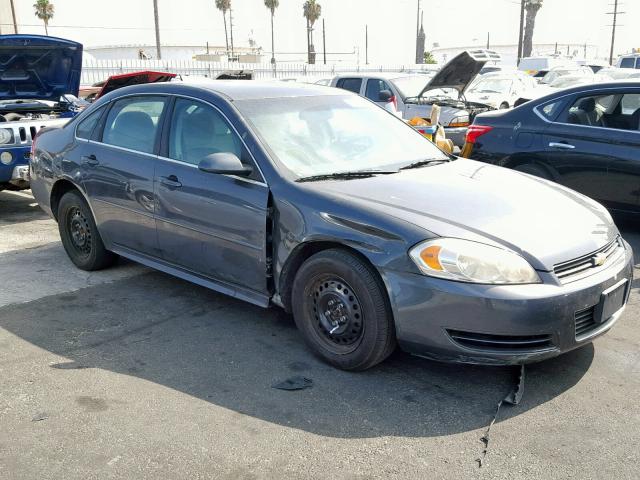 2G1WF5EKXB1231648 - 2011 CHEVROLET IMPALA LS GRAY photo 1