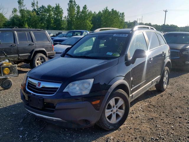 3GSCL33P59S626961 - 2009 SATURN VUE XE BLACK photo 2