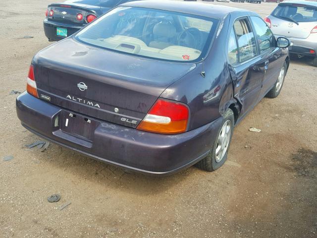 1N4DL01D5XC215558 - 1999 NISSAN ALTIMA XE MAROON photo 4