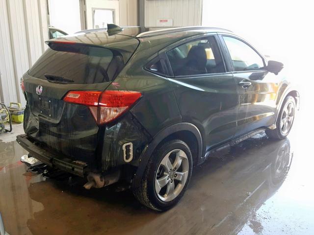 3CZRU5H75GM731213 - 2016 HONDA HR-V EXL GREEN photo 4