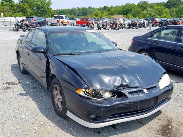 2G1WX15K929325799 - 2002 CHEVROLET MONTE CARL BLACK photo 1