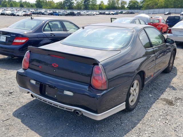 2G1WX15K929325799 - 2002 CHEVROLET MONTE CARL BLACK photo 4