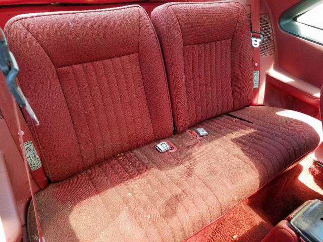 1FACP42E6LF211459 - 1990 FORD MUSTANG GT RED photo 6