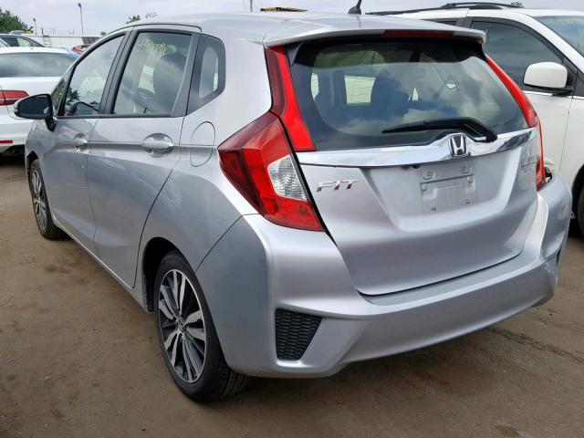 JHMGK5H79GX036518 - 2016 HONDA FIT EX SILVER photo 3