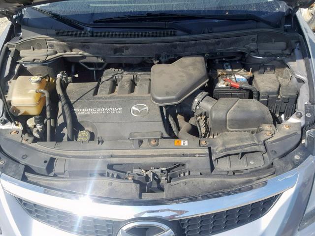 JM3TB38V180161534 - 2008 MAZDA CX-9 GRAY photo 7