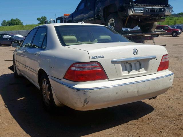 JH4KA96694C006968 - 2004 ACURA 3.5RL WHITE photo 3