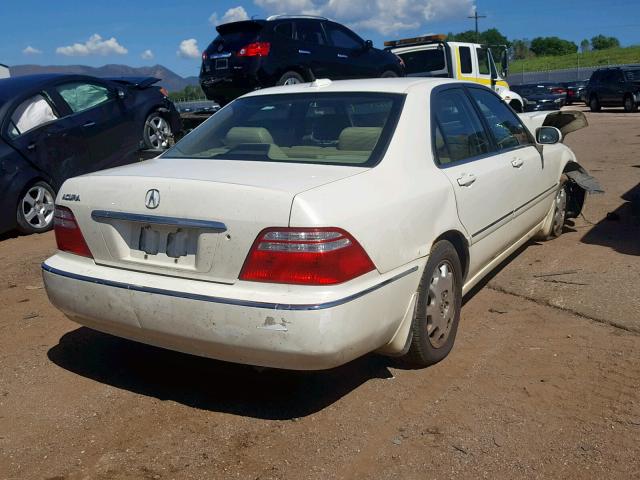 JH4KA96694C006968 - 2004 ACURA 3.5RL WHITE photo 4