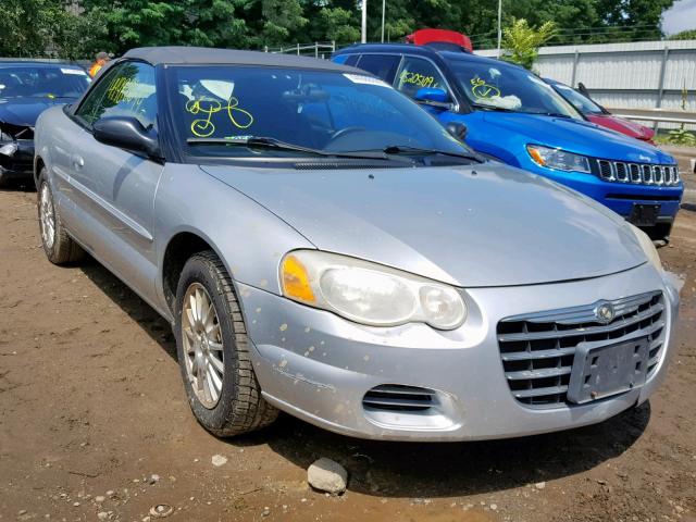 1C3EL55R75N576717 - 2005 CHRYSLER SEBRING TO SILVER photo 1