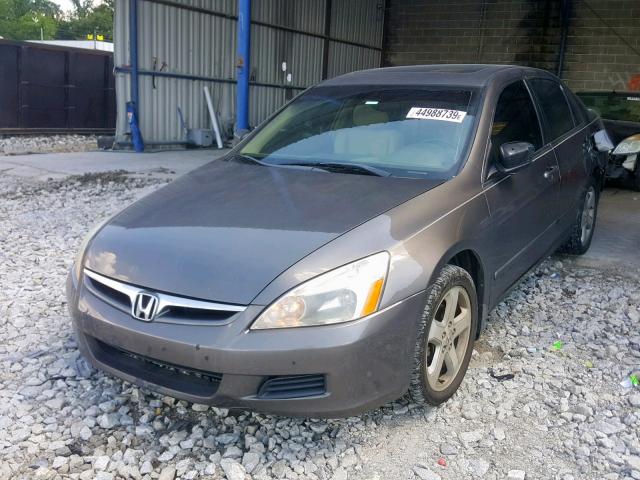 1HGCM65527A071019 - 2007 HONDA ACCORD EX TAN photo 2