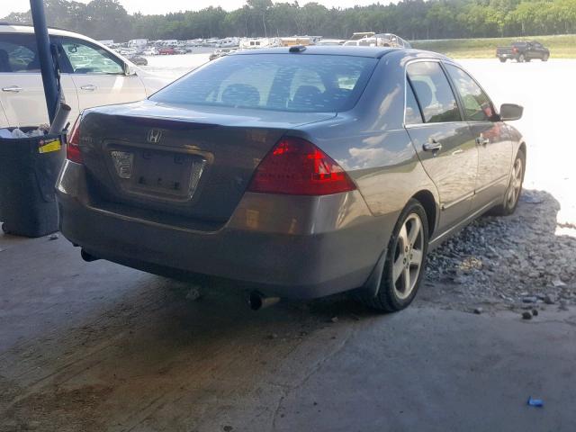 1HGCM65527A071019 - 2007 HONDA ACCORD EX TAN photo 4