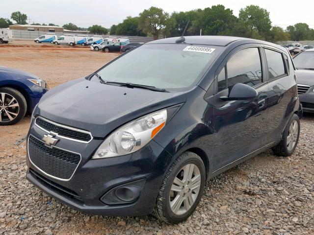 KL8CB6S95DC578002 - 2013 CHEVROLET SPARK LS BLACK photo 2