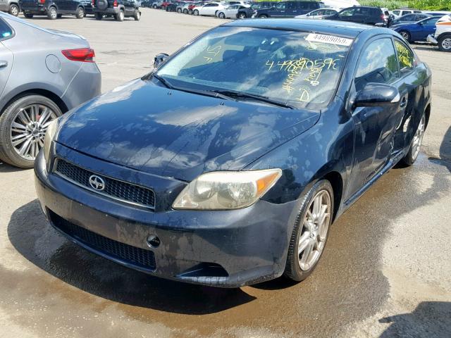 JTKDE177150048120 - 2005 TOYOTA SCION TC შავი ფოტო 2