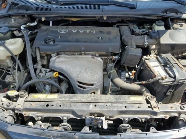 JTKDE177150048120 - 2005 TOYOTA SCION TC შავი ფოტო 7