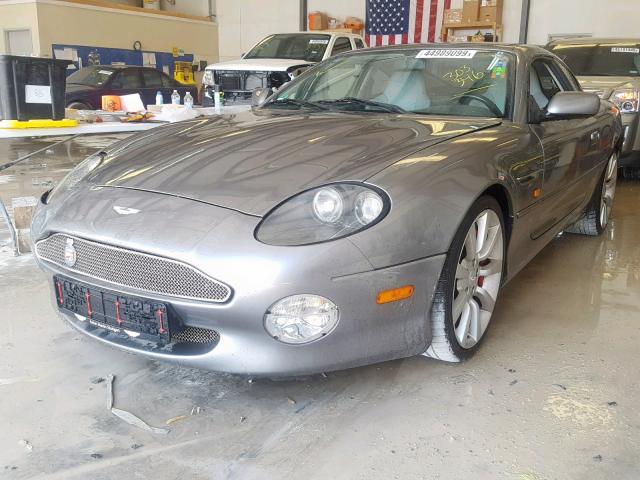 SCFAB22312K303346 - 2002 ASTON MARTIN DB7 VANTAG GRAY photo 2