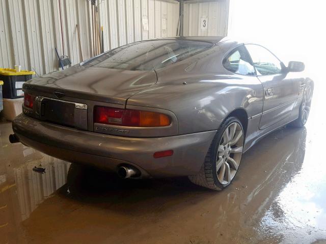 SCFAB22312K303346 - 2002 ASTON MARTIN DB7 VANTAG GRAY photo 4