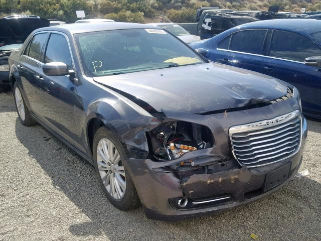 2C3CCARG7DH614124 - 2013 CHRYSLER 300 GRAY photo 1